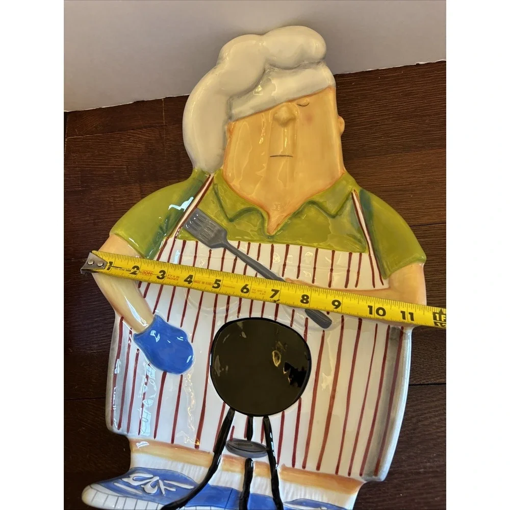 Certified Internation Tracy Flickinger‎ BBQ /Chip and Dip Plate